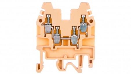 Złączka szynowa 2-torowa 2,5mm2 beżowa CBR.2 I-CR1100000000000