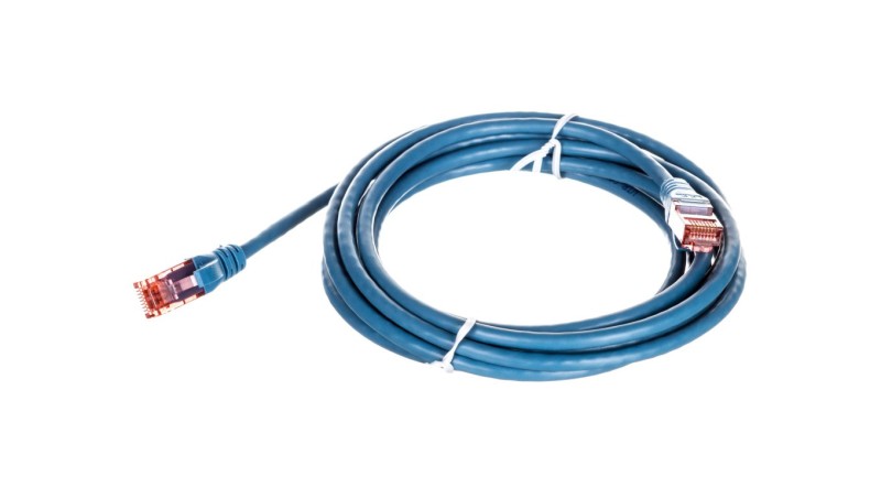Kabel krosowy (Patch Cord) U/UTP kat.6 niebeski 3m DK-1612-030/B Kabel krosowy (Patch Cord) U/UTP kat.6 niebeski 3m DK-1612-030/B