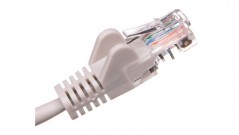 Kabel krosowy patchcord U/UTP kat.5e CCA szary 2m 68357