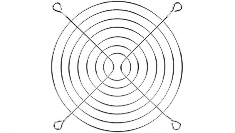 Metalowa kratka ochronna dla wentylatorów 120x120mm LZ38-120
