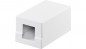 Pusta obudowa Keystone 1-port - umożliwia łatwy montaż metodą Snap-In 79355 Pusta obudowa Keystone 1-port - umożliwia łatwy montaż metodą Snap-In 79355