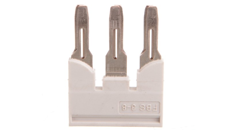 Mostek wtykany 3-biegunowy 8,2mm szary FBS 3-8 GY 3032622 /10szt./ Mostek wtykany 3-biegunowy 8,2mm szary FBS 3-8 GY 3032622 /10szt./