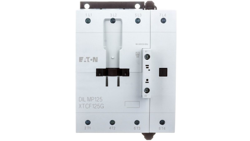 Stycznik mocy 125A AC-1 4P 190-240V AC DILMP125(RAC240) 109905 Stycznik mocy 125A AC-1 4P 190-240V AC DILMP125(RAC240) 109905