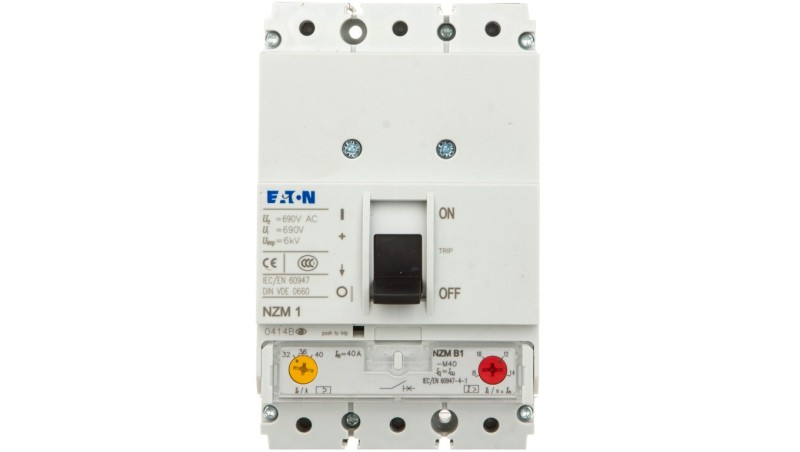 Wyłącznik silnikowy 3P 18,5kW 32-40A NZMB1-M40 265710 Wyłącznik silnikowy 3P 18,5kW 32-40A NZMB1-M40 265710