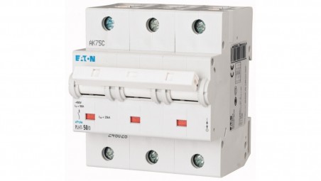 Wyłącznik nadprądowy 3P D 50A 25kA AC PLHT-D50/3 248046