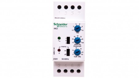 Przekaźnik kontroli prądu 1-fazowy 1P 0,5-10A AC 0,1-10sek iRCI A9E21181