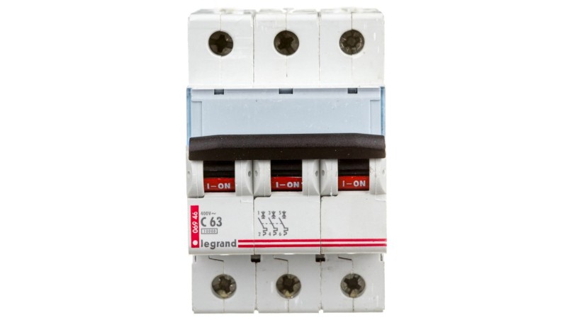 Wyłącznik nadprądowy 3P C 63A 10kA AC S313 TX3 404228 Wyłącznik nadprądowy 3P C 63A 10kA AC S313 TX3 404228