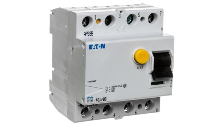 Wyłącznik różnicowoprądowy 4P 40A 0,3A typ AC PFIM-40/4/03-MW 235412