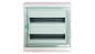 Obudowa natynkowa Kaedra IP65 KDR-2-18-NT-T drzwi transparentne 2 rzędy 18 modułów/rząd Obudowa natynkowa Kaedra IP65 KDR-2-18-NT-T drzwi transparentne 2 rzędy 18 modułów/rząd