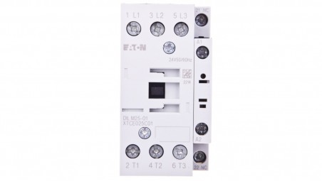 Stycznik mocy 25A 3P 24V AC 0Z 1R DILM25-01(24V50/60HZ) 277168