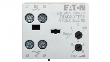 Elektroniczny moduł czasowy opoźnione załączanie 0,05-100s 1Z 1R DILM32-XTEE11(RAC240) 101442