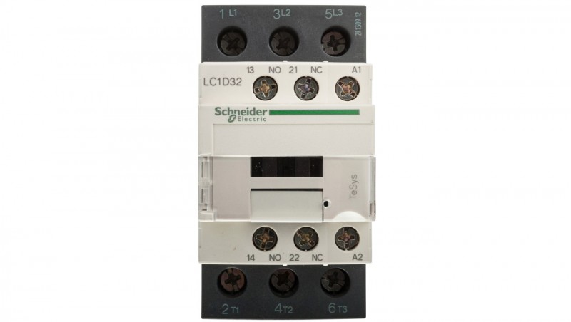 TeSys Deca Stycznik mocy 32A 3P 48V AC 1Z 1R LC1D32E7 TeSys Deca Stycznik mocy 32A 3P 48V AC 1Z 1R LC1D32E7