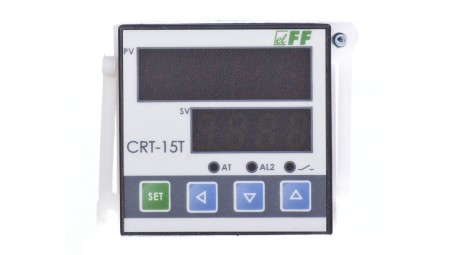 Regulator temperatury tablicowy 48x48mm 0-400 st.C 100-240V AC cyfrowy CRT-15T