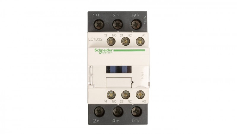 TeSys Deca Stycznik mocy 32A 3P 110V AC 1Z 1R LC1D32F7 TeSys Deca Stycznik mocy 32A 3P 110V AC 1Z 1R LC1D32F7