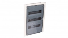 Rozdzielnica modułowa 3x12 podtynkowa IP40 Golf (drzwi transparentne) VF312TD