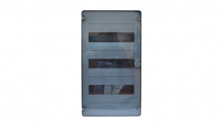 Rozdzielnica modułowa 3x12 natynkowa IP40 Golf (drzwi transparentne) VS312TD