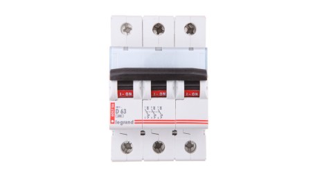 Wyłącznik nadprądowy 3P D 63A 6kA AC S303 TX3 403761