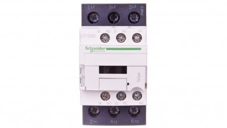 Stycznik mocy 25A 3P 400V AC 1Z 1R LC1D25V7