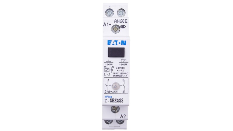 Przekaźnik impulsowy 16A 24V DC 2Z Z-SB23/SS 265303 Przekaźnik impulsowy 16A 24V DC 2Z Z-SB23/SS 265303