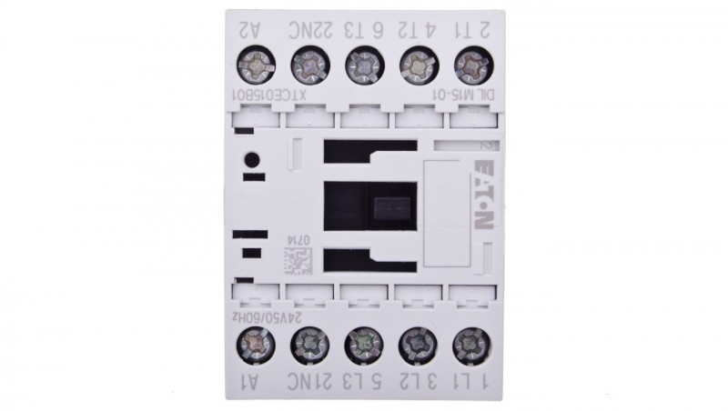 Stycznik mocy 15A 3P 24V AC 0Z 1R DILM15-01(24V50/60HZ) 290097 Stycznik mocy 15A 3P 24V AC 0Z 1R DILM15-01(24V50/60HZ) 290097