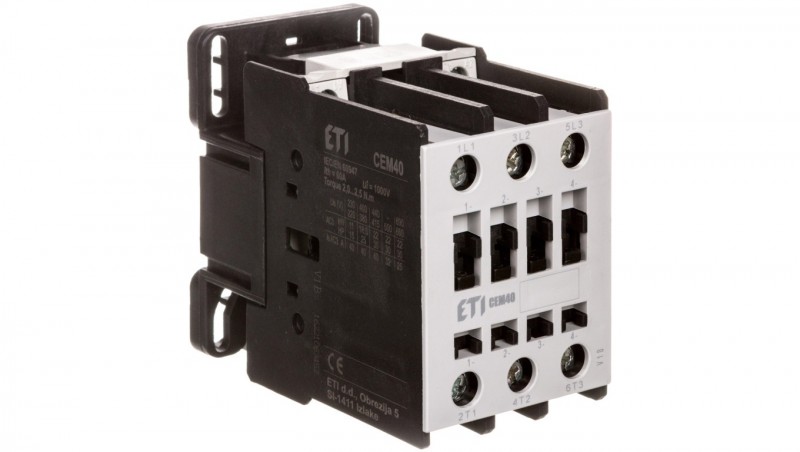 Stycznik mocy 40A 3P 230V AC CEM40.00-230V-50/60HZ 004647103 Stycznik mocy 40A 3P 230V AC CEM40.00-230V-50/60HZ 004647103