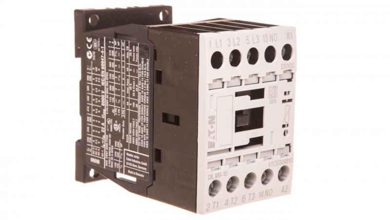 Stycznik mocy 9A 3P 220V DC 1Z 0R DILM9-10(220VDC) 276709 Stycznik mocy 9A 3P 220V DC 1Z 0R DILM9-10(220VDC) 276709