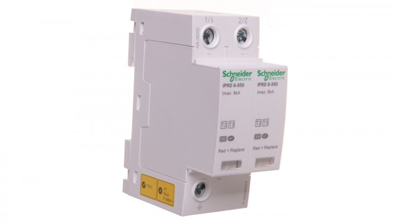 Ogranicznik przepięć C Typ 2 2P 8kA 1kV 350V iPRD-8-8kA-350V-2P A9L08200