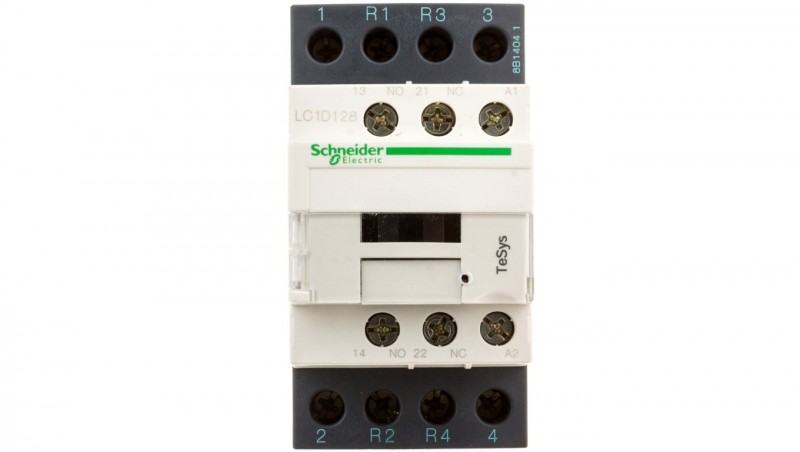 TeSys Deca Stycznik mocy 4P 12A 2Z 2R 24V AC LC1D128B7