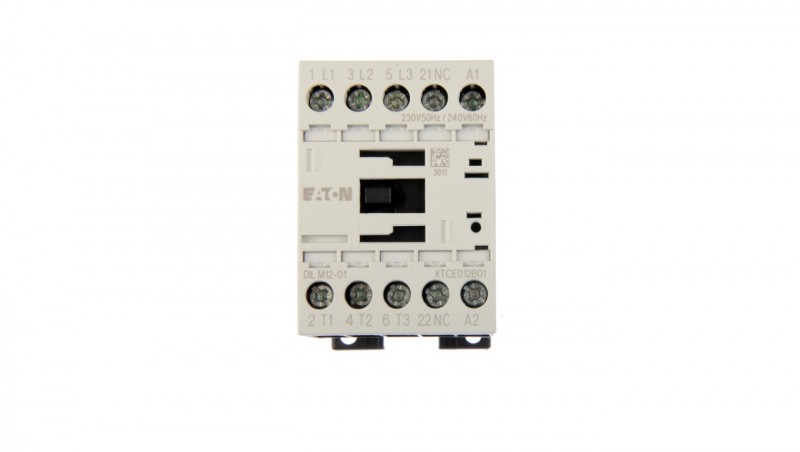 Stycznik mocy 12A 3P 230V AC 0Z 1R DILM12-01(230V50HZ,240V60HZ) 276865 Stycznik mocy 12A 3P 230V AC 0Z 1R DILM12-01(230V50HZ,240V60HZ) 276865