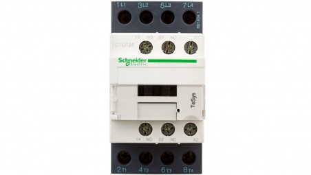 Stycznik mocy 25A AC-1 4P 110V AC 1Z 1R LC1DT25F7