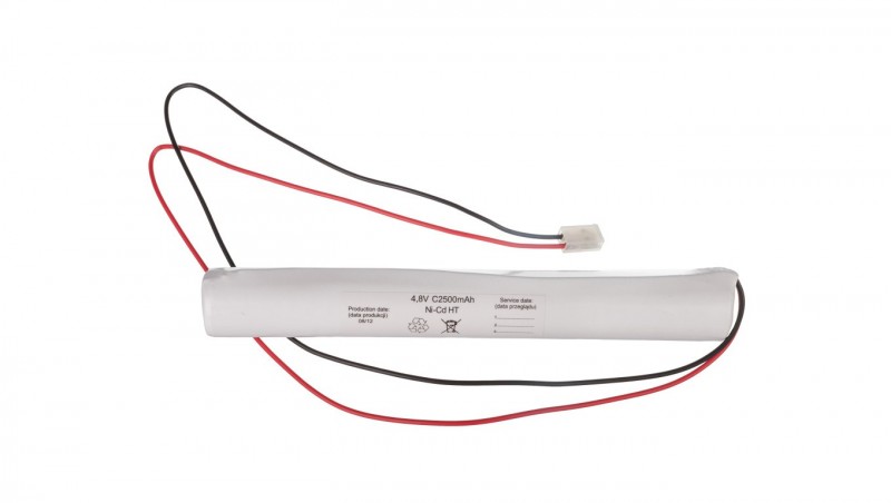 Pakiet akumulatorka Ni-Cd 4,8V D 4000mAh HT B1 2pin laska 50cm