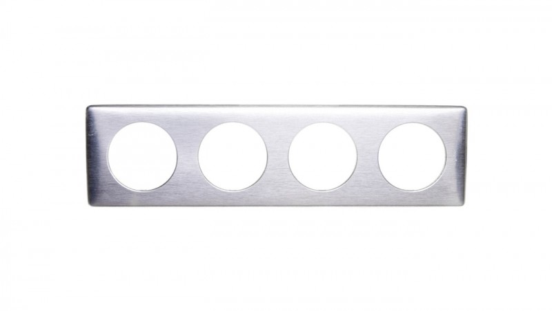 CELIANE Ramka poczwórna aluminium tworzywo Poziomy i pionowy 068924