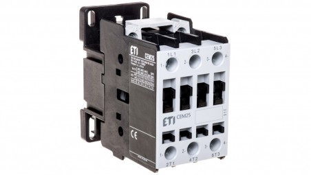 Stycznik mocy 25A 3P 230V AC 1Z 0R CEM25.10-230V-50/60Hz 004645123