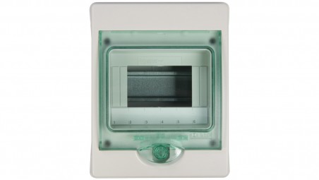 Rozdzielnica modułowa 1x6 natynkowa IP65 Mini Kaedra 13958