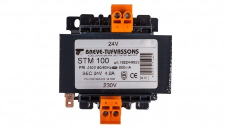 Transformator 1-fazowy STM 100VA 230/24V 16224-9923