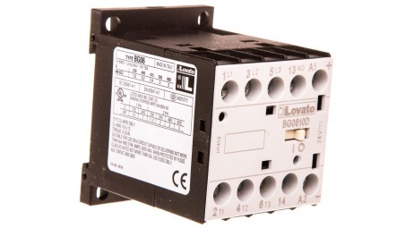 Stycznik mocy 6A 3P 24V DC 0Z 1R BG06.10D 11BG0610D024