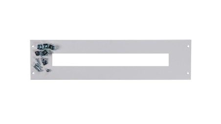 Osłona metalowa z wycięciem dla aparatury modułowej 575x150mm 020900