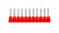 Końcówka tulejkowa 1mm2 czerwona izolowana AI 1,0-8 RD-S 1212523 /1000szt./ Końcówka tulejkowa 1mm2 czerwona izolowana AI 1,0-8 RD-S 1212523 /1000szt./