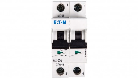 Wyłącznik nadprądowy 2P C 2A 15kA AC FAZ C2/2 278748