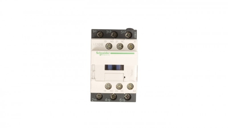 TeSys Deca Stycznik mocy 12A 3P 24V AC 1Z 1R LC1D12B7 TeSys Deca Stycznik mocy 12A 3P 24V AC 1Z 1R LC1D12B7