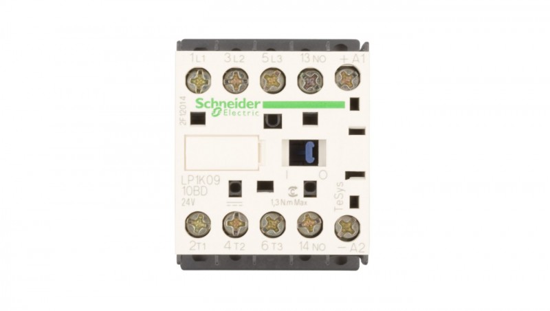 Stycznik mocy 9A 3P 24V DC 1Z 0R LP1K0910BD Stycznik mocy 9A 3P 24V DC 1Z 0R LP1K0910BD