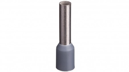 Końcówka tulejkowa izolowana TI 4mm2/12mm szara cynowana TI4L12x500 /500szt.