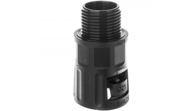 Dławnica poliamidowa do rury ochronnej M20 IP66 czarna SFD 20M/16 E03DK-07060200601 /10szt./