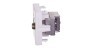 Simon Connect Gniazdo K45 antenowe RTV/SAT czysta biel K130A/9