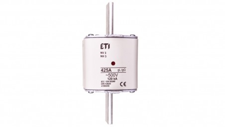 Wkładka bezpiecznikowa KOMBI NH3 425A gG 500V WT-3 004186230