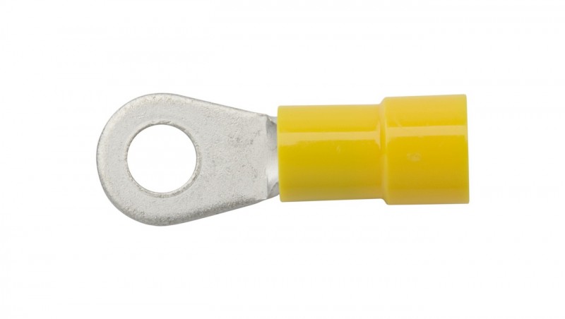 Końcówka oczkowa izolowana 4-6mm2/M5 EM00325 (100szt.) Końcówka oczkowa izolowana 4-6mm2/M5 EM00325 (100szt.)