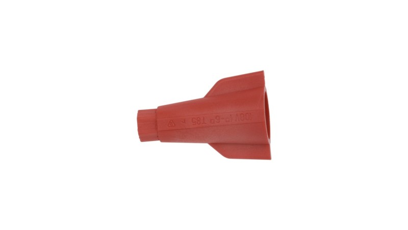 Złączka skrętna uniwersalna 1-6mm2 ZSE 1-1.0/6.0 czerwona 43814201 /100szt./