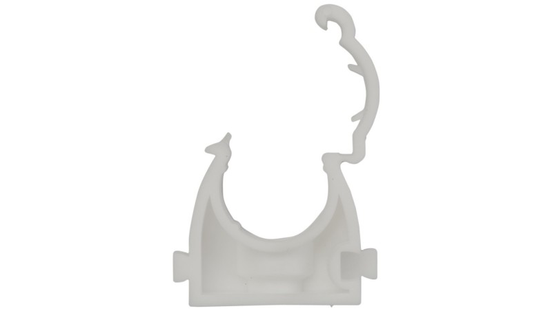 Uchwyt zamknięty do rur gładkich UZ 16 biały 68041 /100szt./ Uchwyt zamknięty do rur gładkich UZ 16 biały 68041 /100szt./