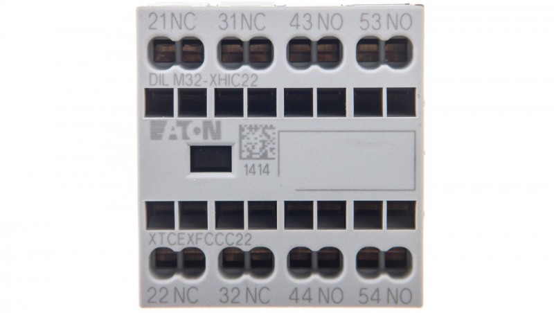 Styki pomocnicze 2Z 2R montaż czołowy DILM32-XHIC22 277752
