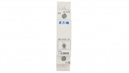 Lampka modułowa biała 110-240V AC/DC Z-EL/WH230 107494